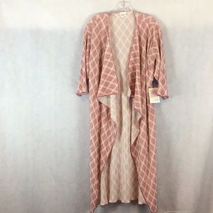 LuLaRoe Shirley Sz M Airy Blush/White 🛍